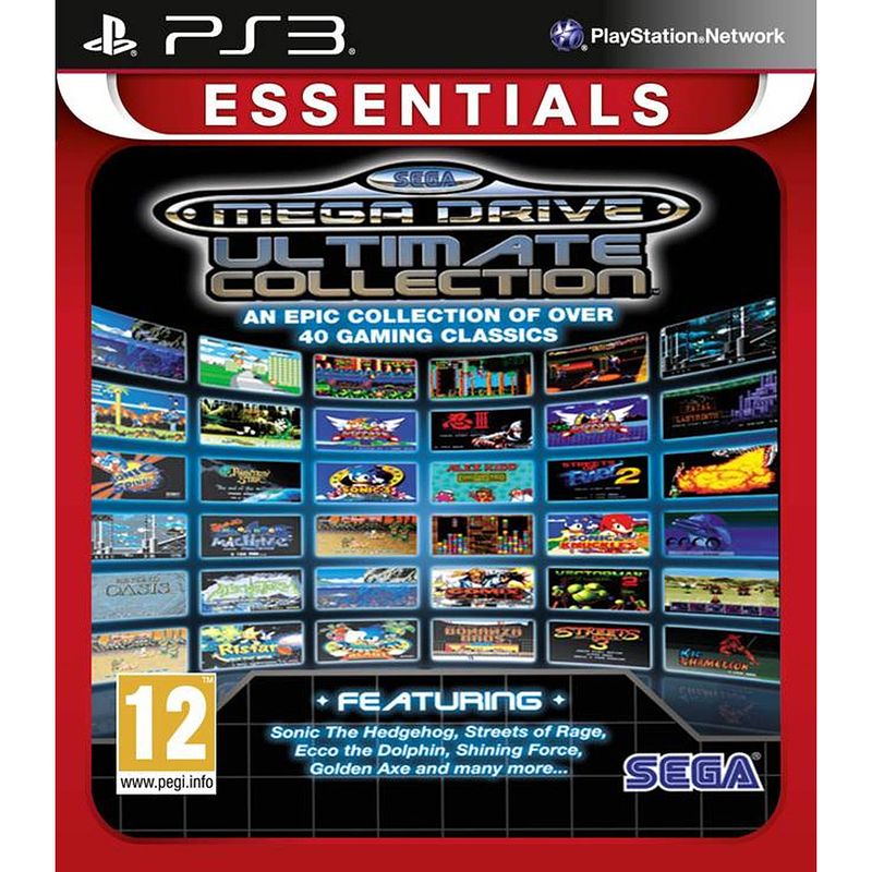 Foto van Sega mega drive ultimate collection (essentials)