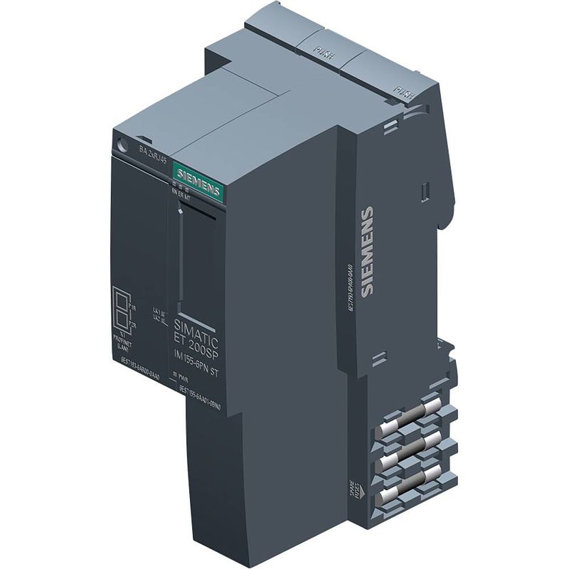 Foto van Siemens 6es7155-6aa01-0bn0 plc-uitbreidingsmodule