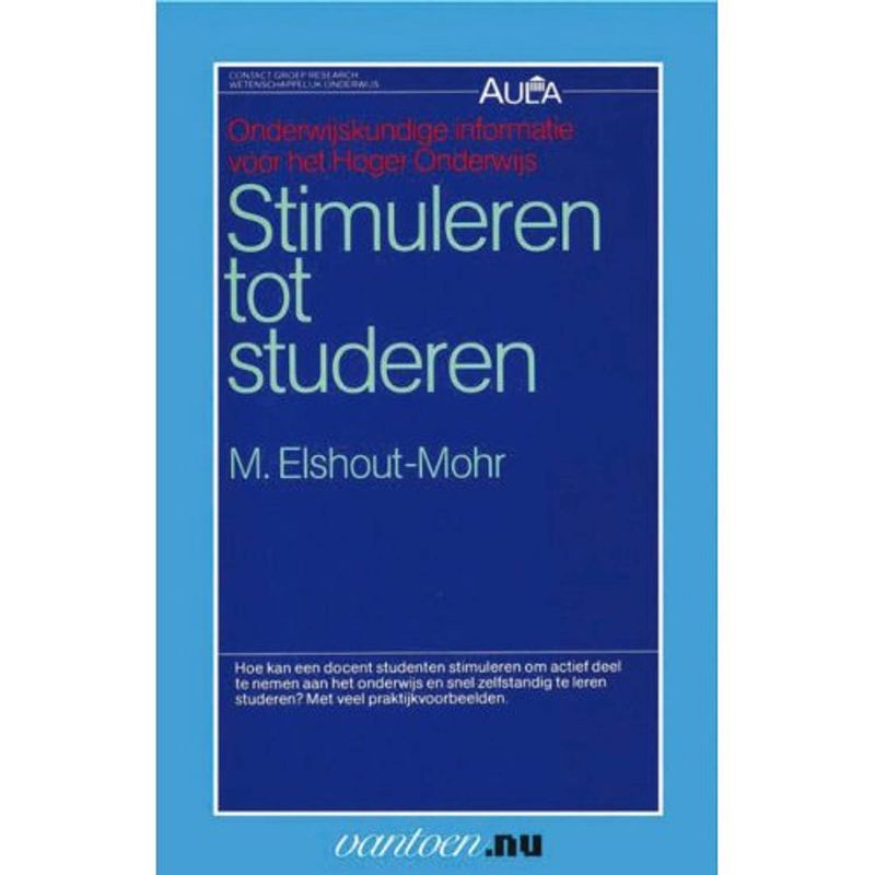 Foto van Stimuleren tot studeren - vantoen.nu