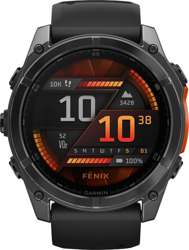 Foto van Garmin fenix 8 zwart 51mm