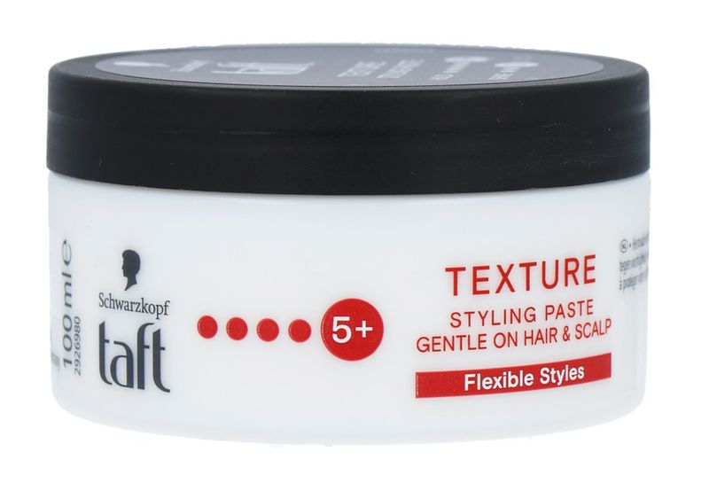 Foto van Schwarzkopf taft texture styling paste