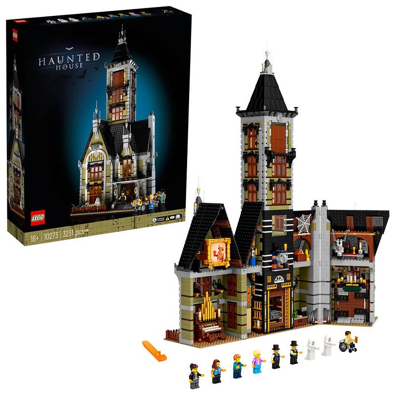 Foto van Lego icons spookhuis 10273