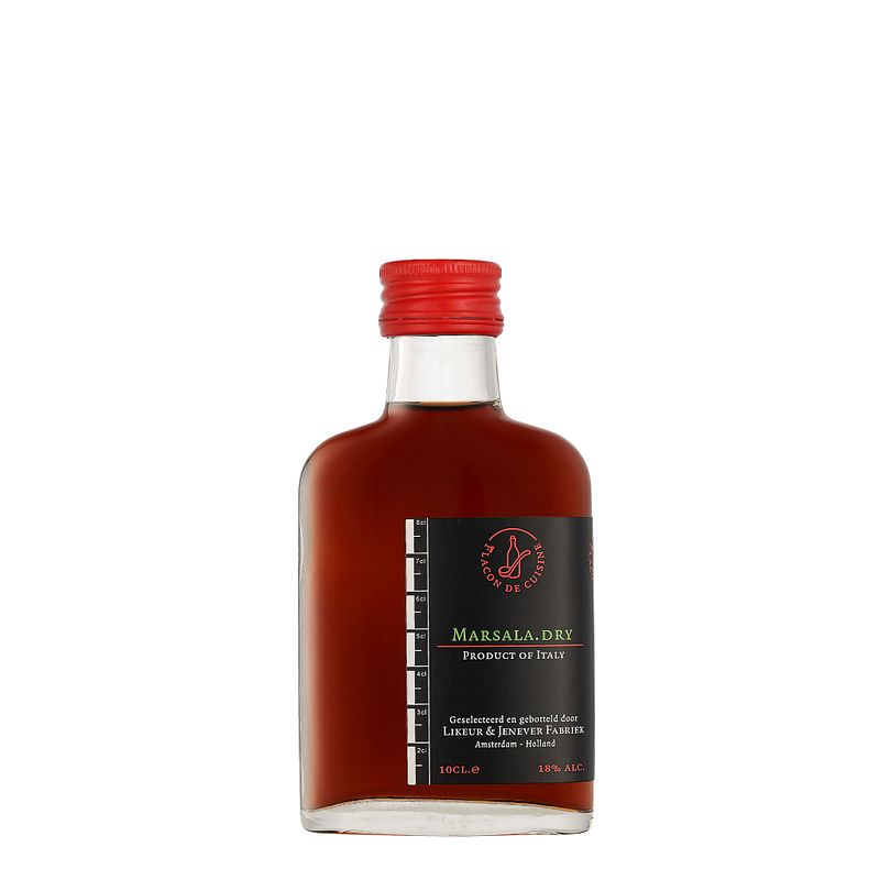 Foto van Flacon de cuisine marsala dry 10cl wijn