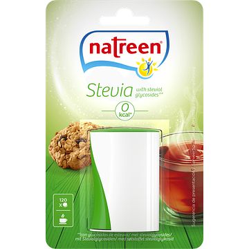 Foto van Natreen zoetjes stevia 120 stuks bij jumbo