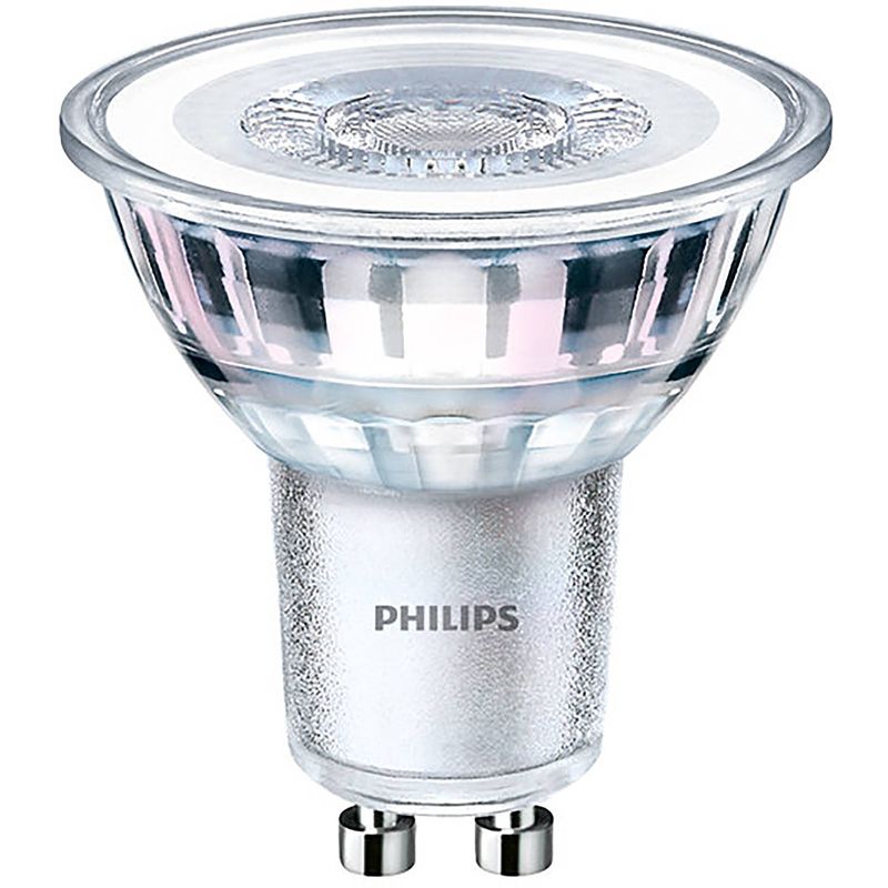 Foto van Philips - led spot - corepro 827 36d - gu10 fitting - 4.6w - warm wit 2700k vervangt 50w