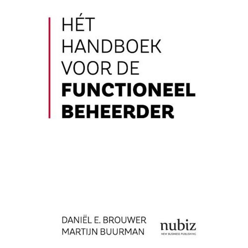 Foto van Hét handboek voor de functioneel beheerder