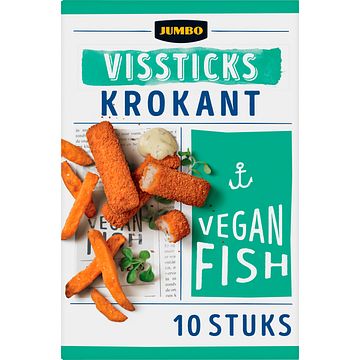 Foto van Jumbo vegan vissticks krokant 10 stuks