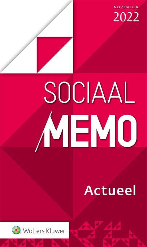 Foto van Sociaal memo actueel november 2022 - paperback (9789013170641)