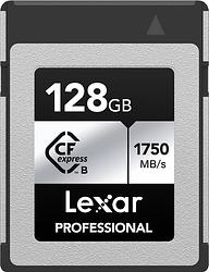 Foto van Lexar professional silver 128gb cfexpress type b