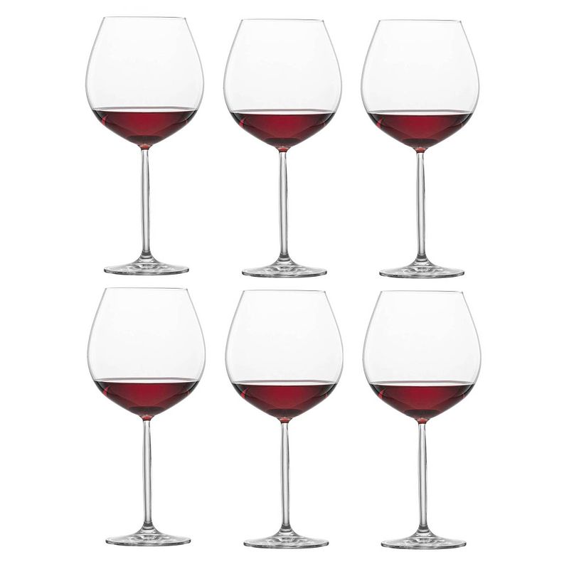 Foto van Schott zwiesel bourgogneglazen diva 840 ml - 6 stuks