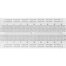 Foto van Tru components 0165-40-1-33010 breadboard totaal aantal polen 610 (l x b x h) 124.46 x 57.15 x 8.4 mm 1 stuk(s)