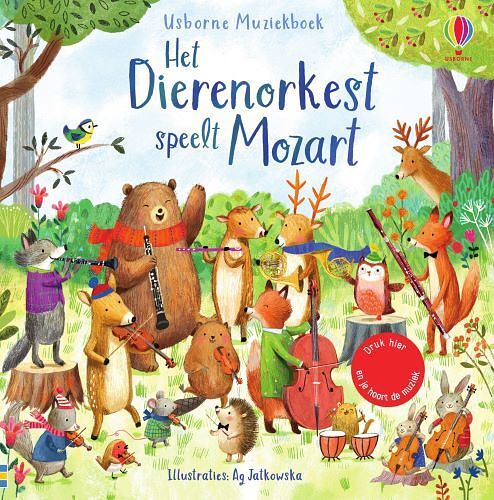 Foto van Het dierenorkest speelt mozart - hardcover (9781801311014)