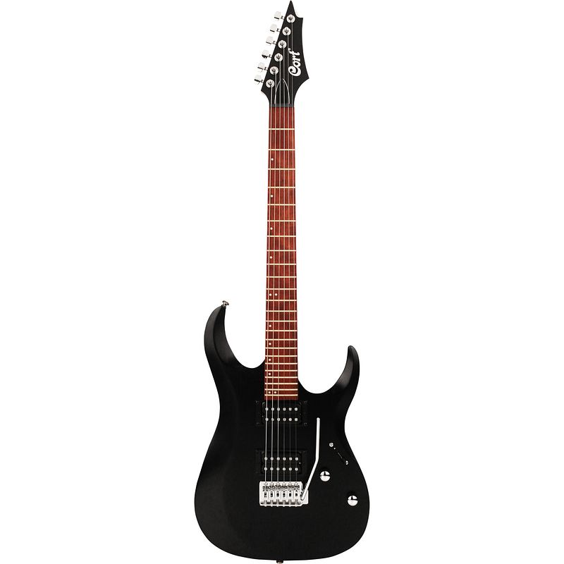 Foto van Cort x-100 open pore black elektrische gitaar