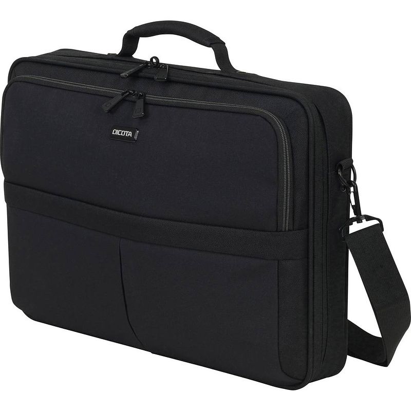 Foto van Dicota laptoptas eco multi scale 12-14.1 geschikt voor max. (laptop): 35,8 cm (14,1) zwart