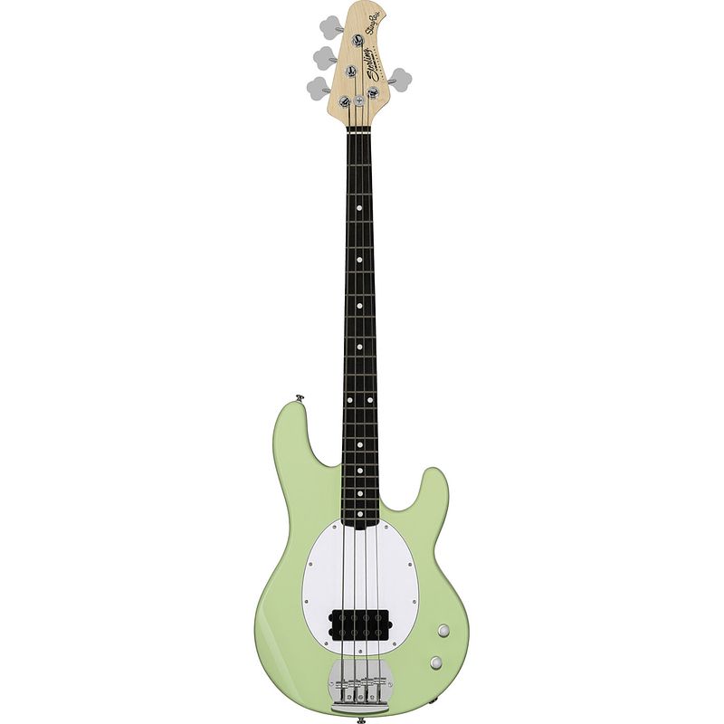 Foto van Sterling by music man intro series stingray ray2 misty green elektrische basgitaar