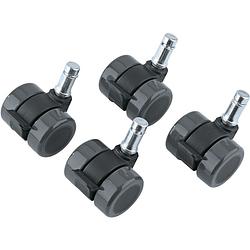 Foto van Konig & meyer 17510 caster set wielenset voor guardian-serie