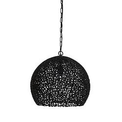 Foto van Light & living - hanglamp sinula - 45x45x42 - zwart