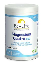 Foto van Be-life magnesium quatro 550 capsules
