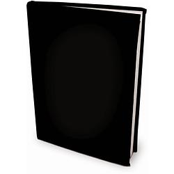 Foto van Rekbare boekenkaften a4 - zwart - 6 stuks