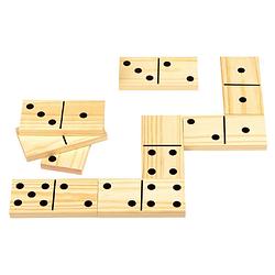 Foto van Free and easy reuzen domino hout 15 cm 29-deilg