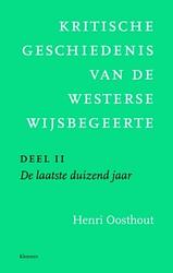 Foto van Kritische geschiedenis van de westerse wijsbegeerte - henri oosthout - ebook (9789086872541)