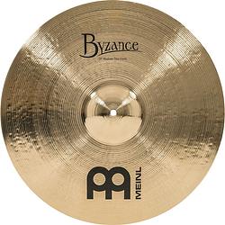 Foto van Meinl b19mtc-b byzance brilliant medium thin crash 19 inch bekken