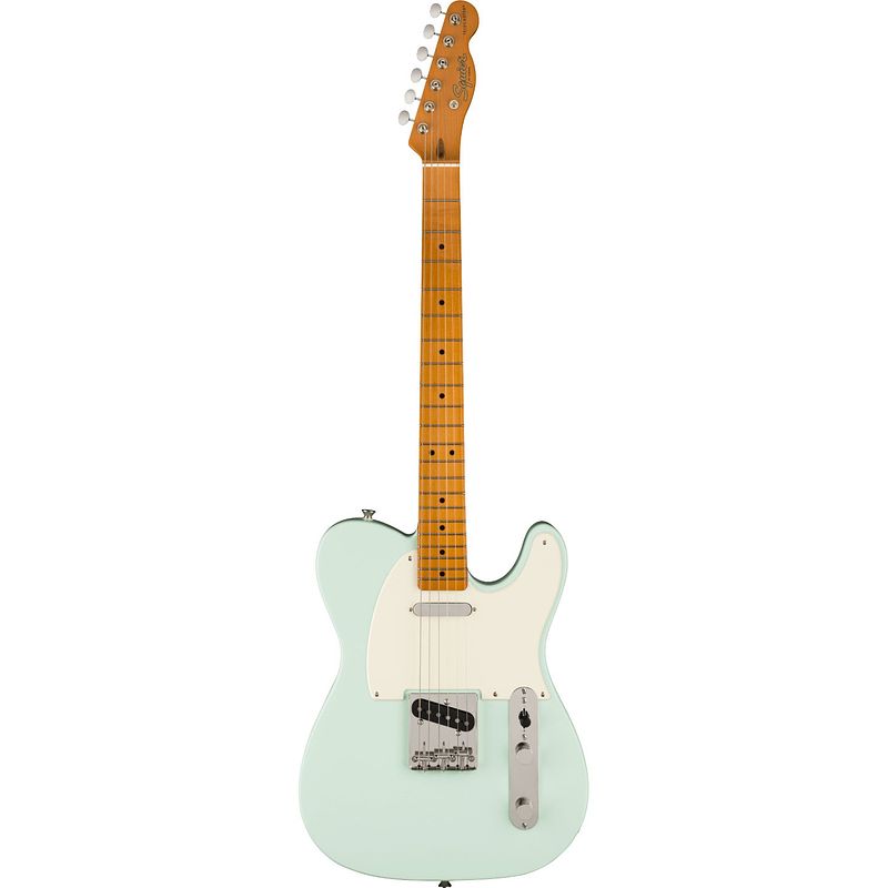 Foto van Squier classic vibe 50s telecaster sonic blue mn fsr elektrische gitaar