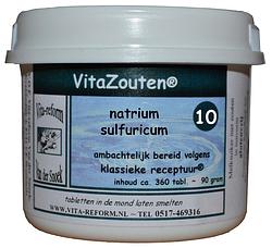 Foto van Vita reform vitazouten nr. 10 natrium sulfuricum 360st