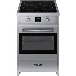 Foto van Wiggo wio-e621a(xx) - freestanding - induction - elektrische oven - 60cm - inox