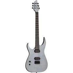 Foto van Schecter signature keith merrow km-6 mkiii legacy elektrische gitaar, linkshandig, transparent white satin