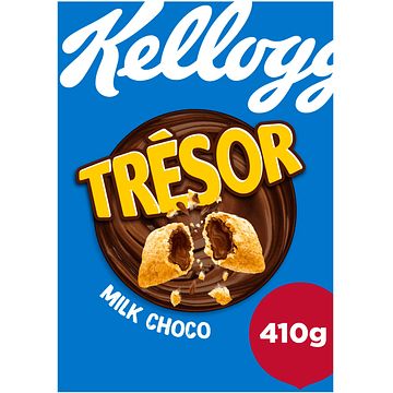 Foto van Kellogg's tresor melk chocolade ontbijtgranen 410g bij jumbo