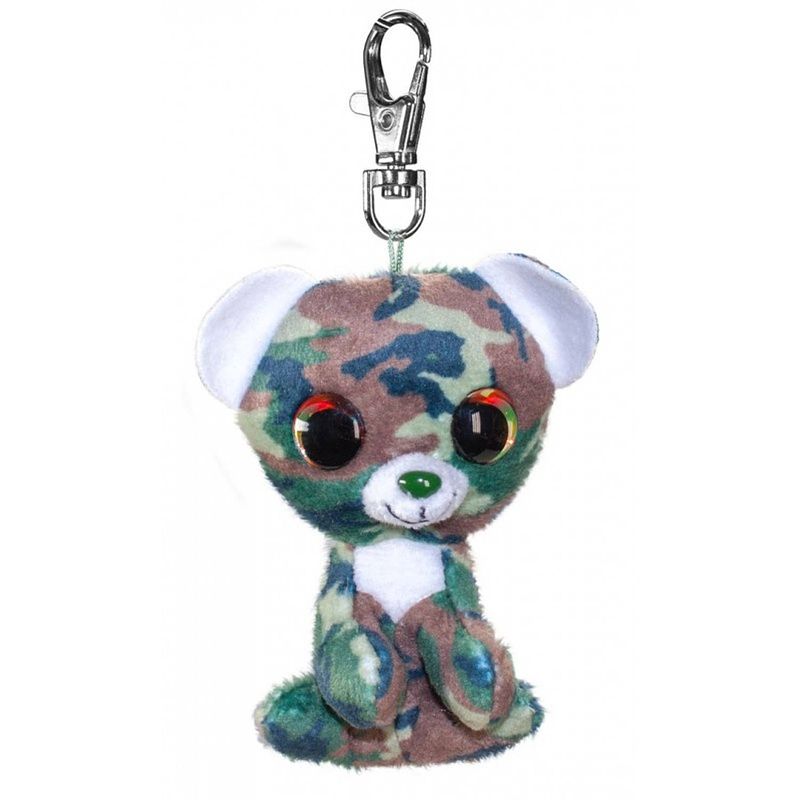 Foto van Lumo stars sleutelhanger lumo bear camo 8,5 cm