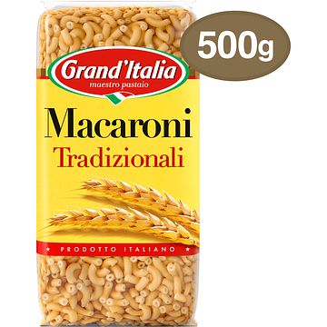 Foto van Grand'sitalia pasta macaroni tradizionali 500g bij jumbo