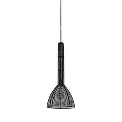 Foto van Light & living - hanglamp tartu - 14x14x60 - zwart