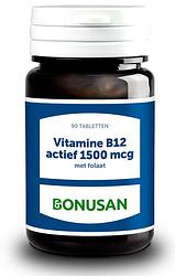 Foto van Bonusan vitamine b12 actief 1500 mcg tabletten