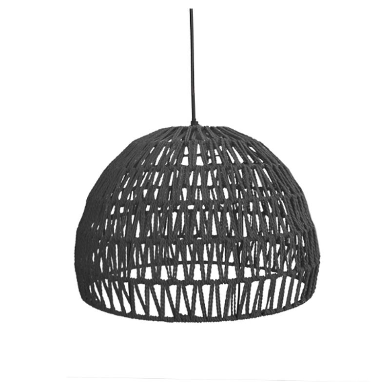 Foto van Label51 - hanglamp touw groot - zwart