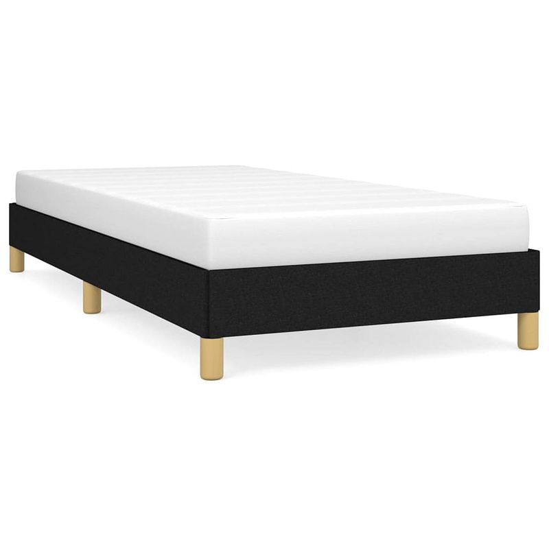 Foto van The living store bedframe - niet gespecificeerd - bedframe - afmeting- 203 x 83 x 25 cm - ken- duurzaam materiaal en