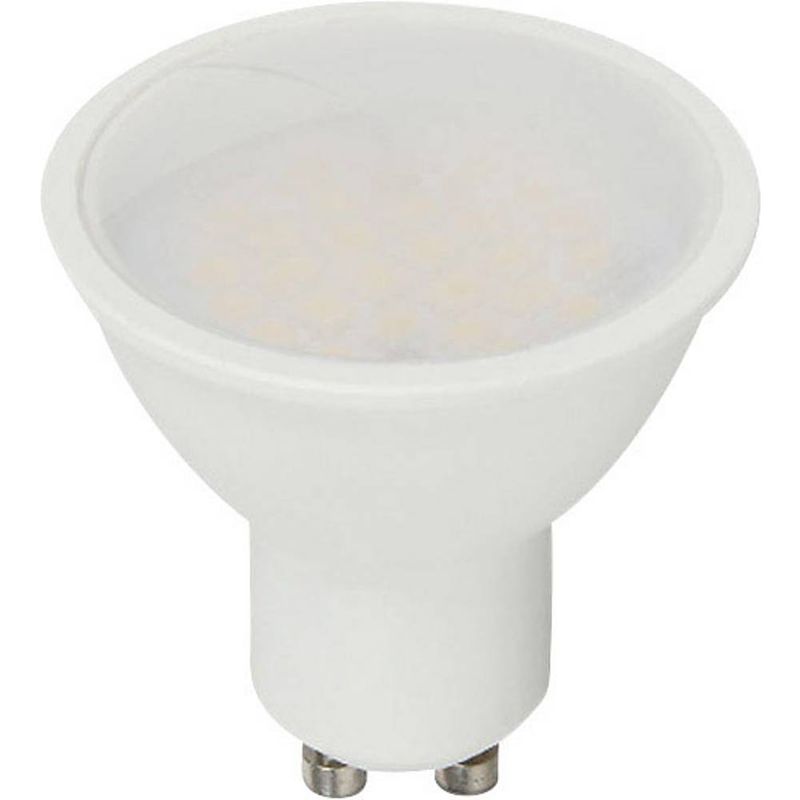 Foto van V-tac 880 led-lamp energielabel f (a - g) gu10 reflector 10 w = 70 w koudwit (ø x l) 50 mm x 57 mm 1 stuk(s)