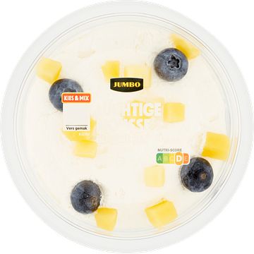 Foto van Jumbo luchtige mousse blauwe bes mango 80g aanbieding bij jumbo | 3 voor € 5,00