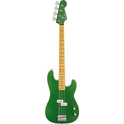 Foto van Fender aerodyne special precision bass speed green metallic mn elektrische basgitaar met gigbag