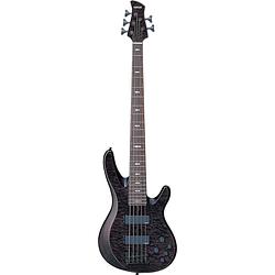 Foto van Yamaha trb1005j translucent black 5-snarige elektrische basgitaar