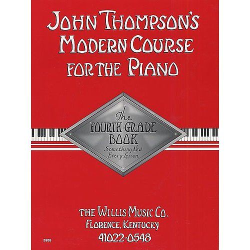 Foto van Willis music - thompson'ss modern course for the piano grade 4
