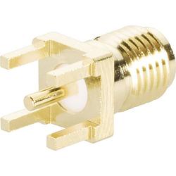 Foto van Tru components 1579414 sma-connector bus, inbouw verticaal 50 ω 1 stuk(s)