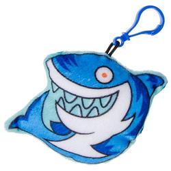 Foto van Lg-imports sleutelhanger haai junior 6 cm pluche blauw