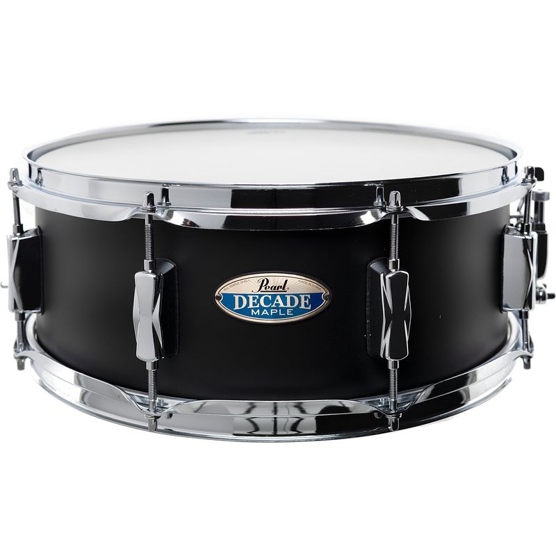 Foto van Pearl dmp1455s/c227 decade maple satin slate black snaredrum