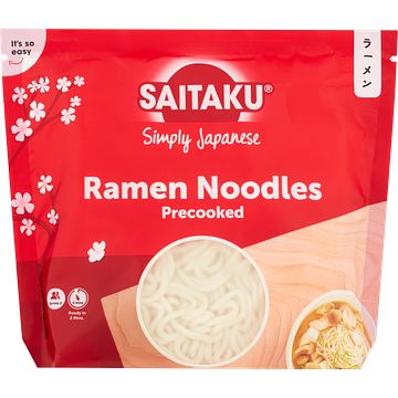 Foto van Saitaku simply japanese ramen noodles precooked 2 x 150g bij jumbo