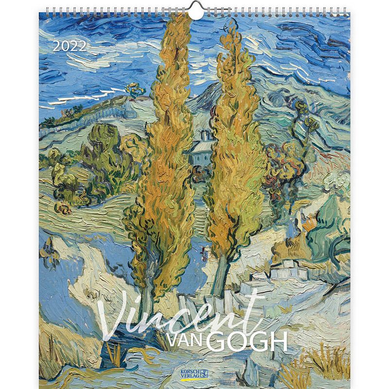 Foto van Comello kalender vincent van gogh 2022 papier 46 x 55 cm