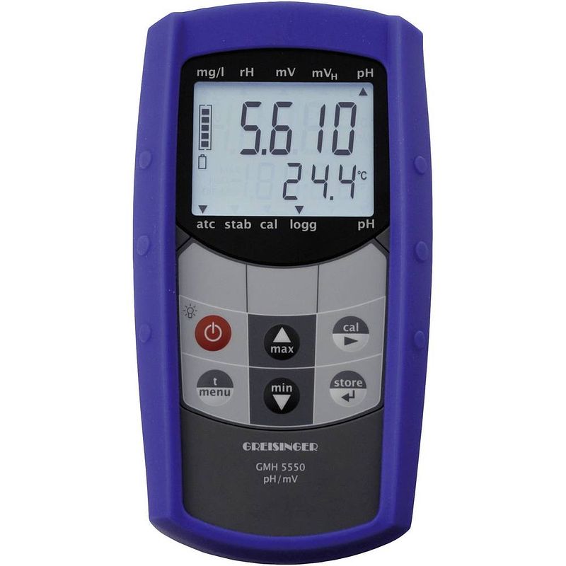 Foto van Greisinger gmh 5550 combimeter ph-waarde, redox (orp)