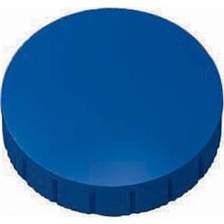 Foto van Maul magneet maulsolid, diameter 32 x 8,5 mm, blauw, doos met 10 stuks