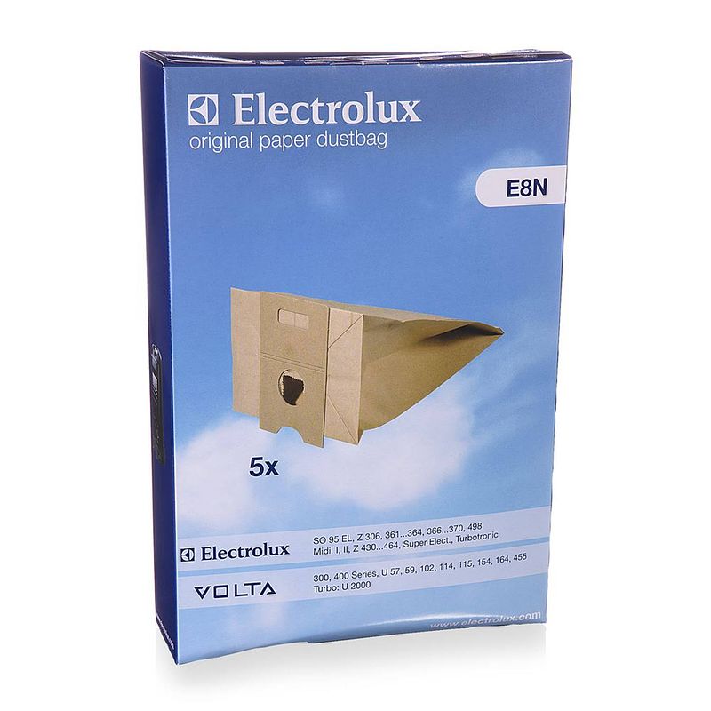 Foto van Electrolux stofzuigerzakken e8n 5 stuks